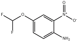 4-二氟甲氧基-2-硝基-苯胺, CAS号： 97963-76-3