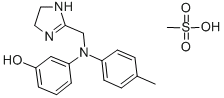 甲磺酸酚妥拉明,CAS号： 65-28-1
