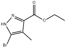 3-溴-4-甲基-1H-吡唑-5-羧酸乙酯,CAS: 1257861-04-3