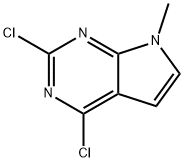 2,4-二氯-7-甲基-7H-吡咯并[2,3-D]嘧啶 ,CAS:90213-67-5