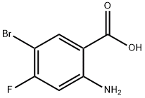2-氨基-5-溴-4-氟苯甲酸, CAS号： 143945-65-7