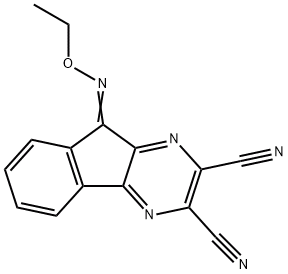 9-乙氧基亚氨基-9H-茚并[1,2-B]吡嗪-2,3-二甲腈, CAS号： 924296-19-5