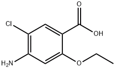 4-氨基-5-氯-2-乙氧基苯甲酸, CAS号：108282-38-8