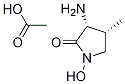 (3R,4R)-1-羟基-3-氨基-4-甲基-2-吡咯烷酮醋酸盐,CAS号： 1072933-71-1