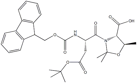 (BETAS,4S)-4-羧基-BETA-[[芴甲氧羰基]氨基]-2,2,5-三甲基-GAMMA-氧代-3-恶唑烷丁酸叔丁酯,CAS号：920519-32-0