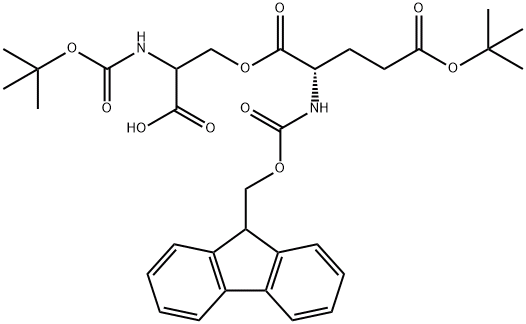 BOC-SER(FMOC-GLU(OTBU))-OH,CAS号: 944283-18-5