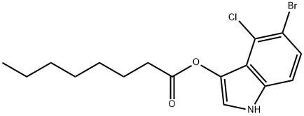 5-溴-4-氯-3-吲哚辛酯cas:129541-42-0