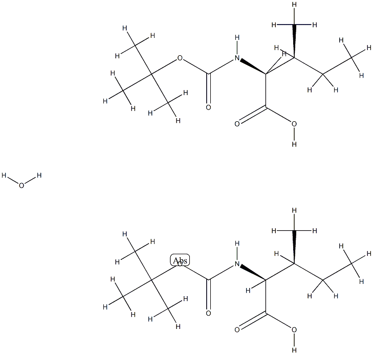N-BOC-L-异亮氨酸 半水合物, 98+%, CAS号： 204138-23-8