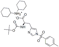 N-[(1,1-二甲基乙氧基)羰基]-1-[(4-甲基苯基)磺酰基]-D-组氨酸(二环己基胺)盐, CAS号： 210694-29-4