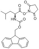 FMOC-L-亮氨酸N-羟基琥珀酰亚胺脂,CAS号： 76542-83-1