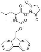 FMOC-L-亮氨酸N-羟基琥珀酰亚胺脂,CAS号: 76542-83-1