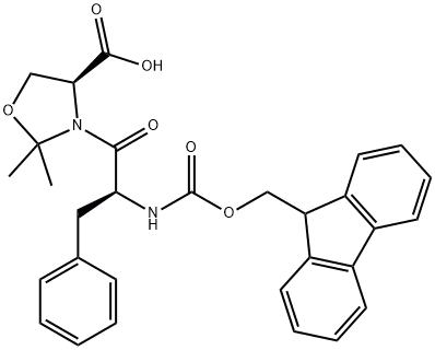 (4S)-3-[(2S)-2-[[芴甲氧羰基]氨基]-1-氧代-3-苯基丙基]-2,2-二甲基-4-恶唑烷羧酸,CAS号： 878797-01-4
