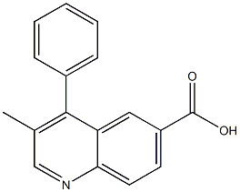 3-Methyl-4-phenylquinoline-6-carboxylic acid,CAS号： 1264210-70-9