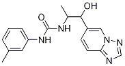 Urea, N-(2-hydroxy-1-Methyl-2-[1,2,4]triazolo[1,5-a]pyridin-6-ylethyl)-N&#039;-(3-Methylphenyl)-, CAS号：1043908-01-5