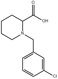 1-(3-氯苄基)哌啶-2-羧酸, CAS号： 750557-49-4
