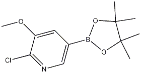 2-氯-3-甲氧基吡啶-5-硼酸频那醇酯, CAS号： 1256360-28-7