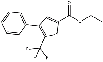 ETHYL 4-PHENYL-5-(TRIFLUOROMETHYL)THIOPHENE-2-CARBOXYLATE, CAS号：167279-18-7