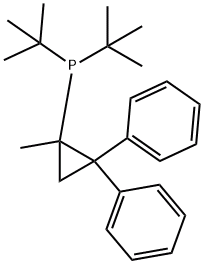 二叔丁基(2,2-二苯基-1-甲基-1-环丙基)膦,CAS号： 742103-27-1