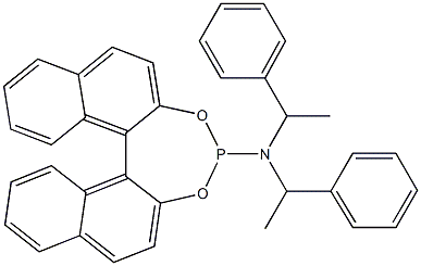 (11BS)-N,N-双[(R)-1-苯基乙基]-联萘并[2,1-D:1&#039;,2&#039;-F][1,3,2]二氧膦杂, CAS号:497883-22-4