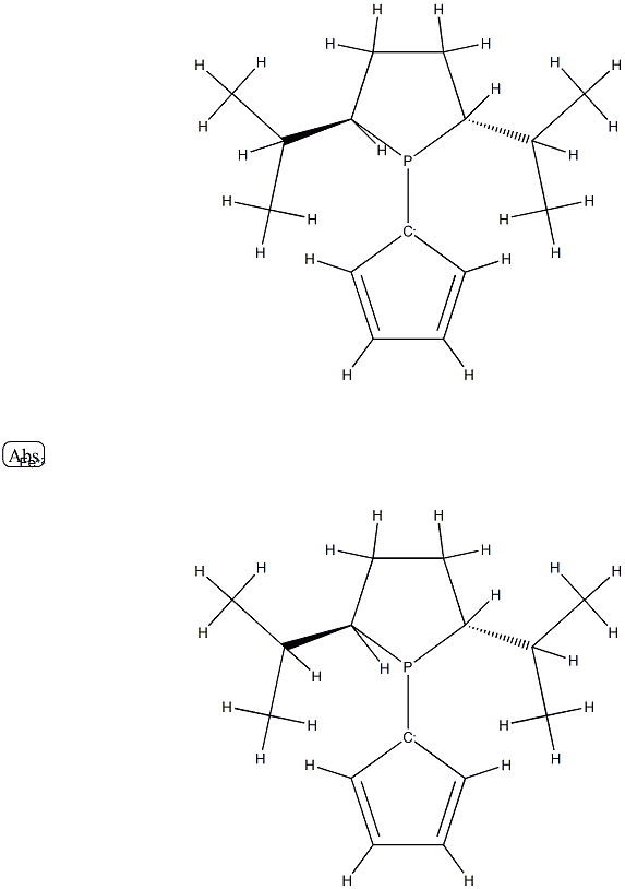 1,1-二((2R,5R)-2,5二-丙基磷酸)二茂铁, CAS号： 849950-54-5