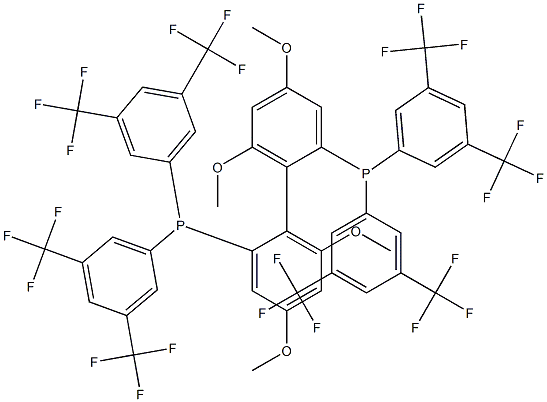 (R)-2,2&#039;-双[双(3,5-三氟甲基苯基)膦基]-4,4&#039;,6,6&#039;-四甲氧基联苯 97+%, CAS号： 1365531-84-5