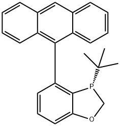 (S)-4-(9-蒽基)-3-(叔丁基)-2,3-二氢苯并[D][1,3]氧,膦戊轭, CAS号： 1807740-34-6