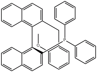 (S)-[2’-(2-Methoxybenzyl)-[1,1’-binaphthalen]-2-yl]diphenylphosphine, CAS号： 1454319-48-2