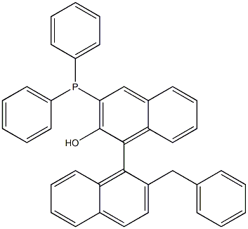 2&#039;-苄基-2-羟基-3-(二苯基膦基)-[1,1&#039;-联萘],CAS号： 1621627-50-6