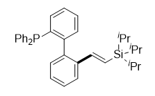 (E)-diphenyl(2'-(2-(triisopropylsilyl)vinyl)-[1,1'-biphenyl]-2-yl)phosphe
