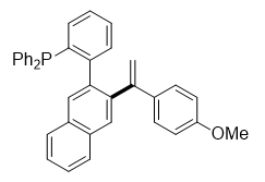 (2-(3-(1-(4-methoxyphenyl)vinyl)naphthalen-2-yl)phenyl)diphenylphosphe,