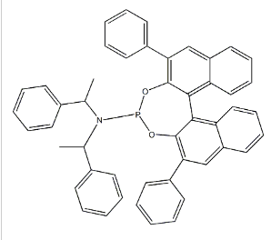 (11BR)-2,6-二苯基-N,N-双[(1R)-1-苯乙基]二萘并[2,1-D:1',2'-F][1,3,2]二氧杂膦-4-胺,CAS:1204207-84-0