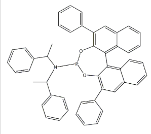 (11BR)-2,6-二苯基-N,N-双[(1R)-1-苯乙基]二萘并[2,1-D:1&#039;,2&#039;-F][1,3,2]二氧杂膦-4-胺,CAS:1204207-84-0