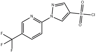 1-(5-三氟甲基-2-吡啶基)-1H-吡唑-4-磺酰氯, CAS号： 1006441-36-6