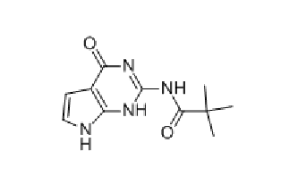 N-(4-Oxo-4,7-dihydro-1H-pyrrolo[2,3-d]pyrimidin-2-yl)pivalamide，CAS: 137281-08-4