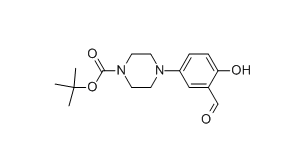 tert-Butyl 4-(3-FORMYL-4-HYDROXYPHENYL)PIPERAZINE-1-CARBOXYLIC ACID TERT-BUTYL ESTER,CAS： 343306-50-3