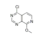 4-氯-8-甲氧基吡啶并[3,4-D]嘧啶,CAS： 1260178-67-3