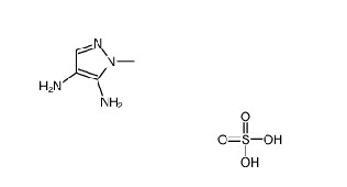 3,4-二氨基-2-甲基吡唑 硫酸盐,CAS： 20055-01-0