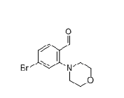 4-溴-2-(N-吗啉基)苯甲醛,CAS： 736990-80-0