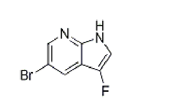 5-溴-3-氟-1H-吡咯并[2,3-b]吡啶,CAS： 1111637-68-3