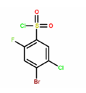 4-BroMo-5-chloro-2-fluorobenzene-1-sulfonyl chloride,CAS： 1208075-41-5