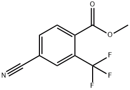 4-氰基-2-(三氟甲基)苯甲酸甲酯, CAS号： 1641588-74-0