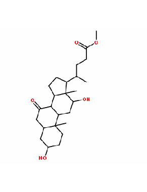 (3ALPHA,5BETA,12ALPHA)-3,12-二羟基-7-酮基胆烷-24-酸甲酯,CAS: 10538-65-5