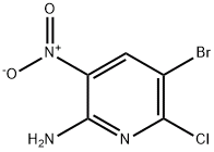 2-氨基-5-溴-6-氯-3-硝基吡啶, CAS号： 1335057-22-1