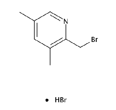 2-(Bromomethyl)-3,5-dimethylpyridine hydrobromide CAS： 1632285-93-8