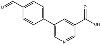 5-(4-甲酰苯基)烟酸, CAS号： 566198-28-5