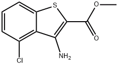 Methyl 3-aMino-4-chloro-1-benzothiophene-2-carboxylate, CAS号： 35212-86-3