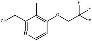 2-氯甲基-3-甲基-4-(2,2,2-三氟乙氧基)吡啶,97%, CAS号： 128430-66-0