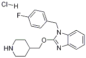 1-(4-氟-苄基)-2-(哌啶-4-基甲氧基)-1H-苯并咪唑盐酸盐,CAS号： 1353966-50-3
