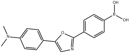 4-[5-(4-二甲基氨基苯基)噁唑-2-基]苯基硼酸,CAS号： 380499-66-1