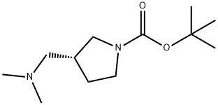 (R)-1-Boc-3-((二甲基氨基)甲基)吡咯烷, CAS号：859027-48-8